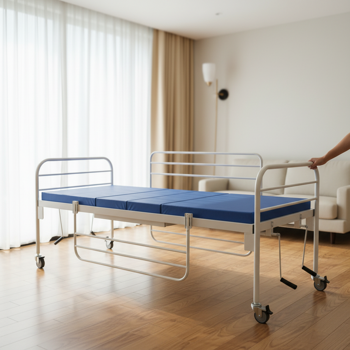 Fácil de mover pela casa e de manter parada